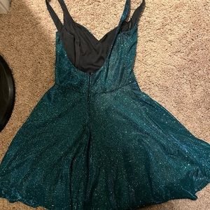 Glittery Blue prom/Homecoming dress